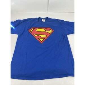 Vintage Superman Logo Tee DC Comics‎ Men's XLarge XL